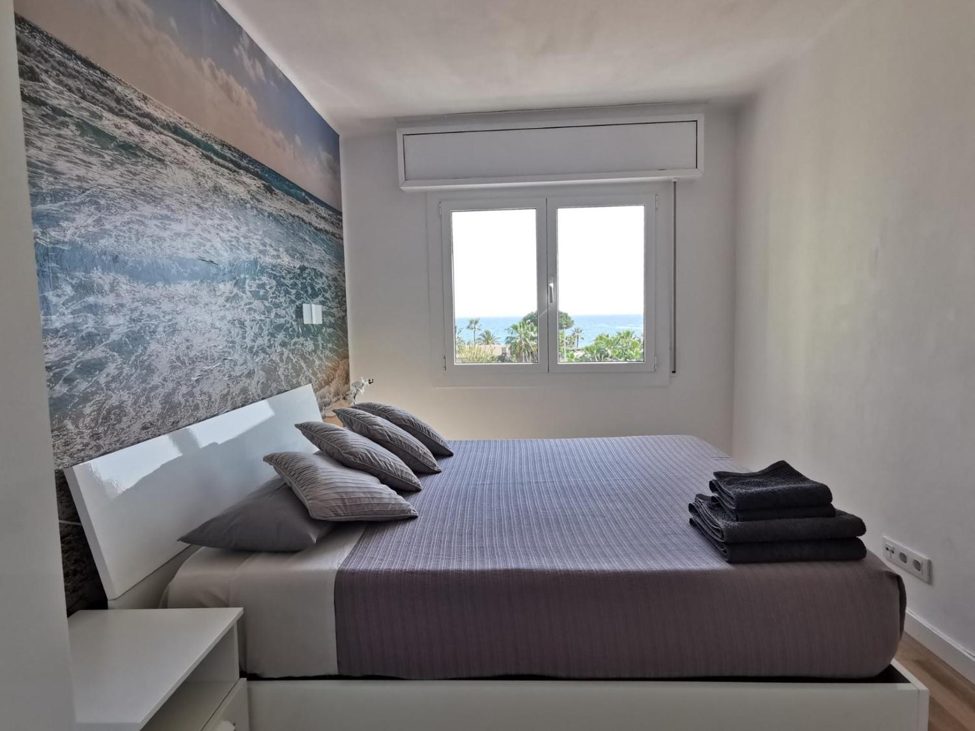 Apartamento A 100 Metros De La Playa Pineda de Mar Kültér fotó