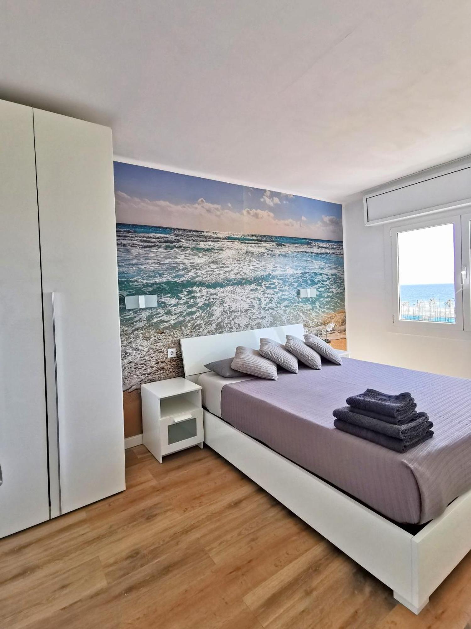 Apartamento A 100 Metros De La Playa Pineda de Mar Kültér fotó